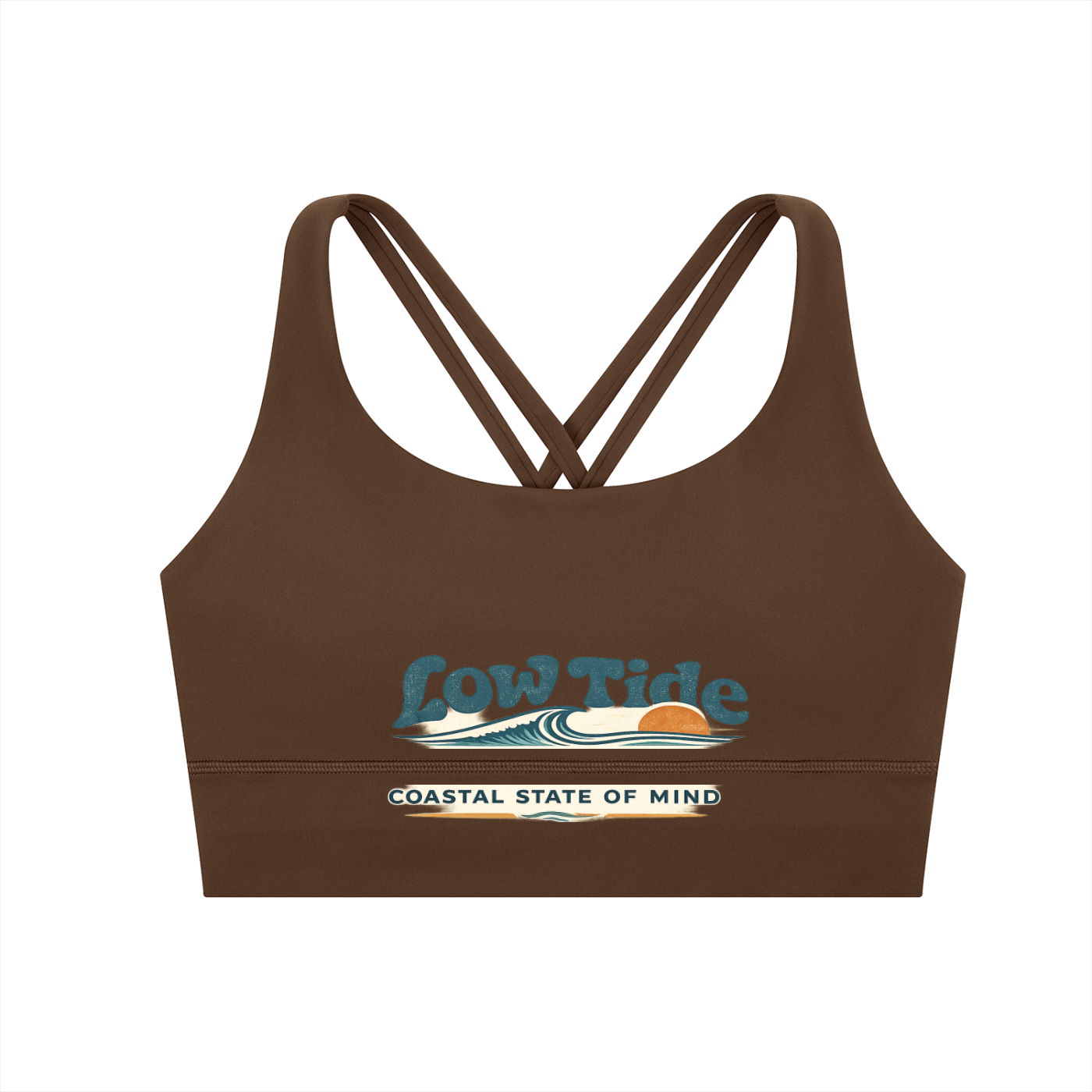 Strappy Criss-Cross Sports Bra