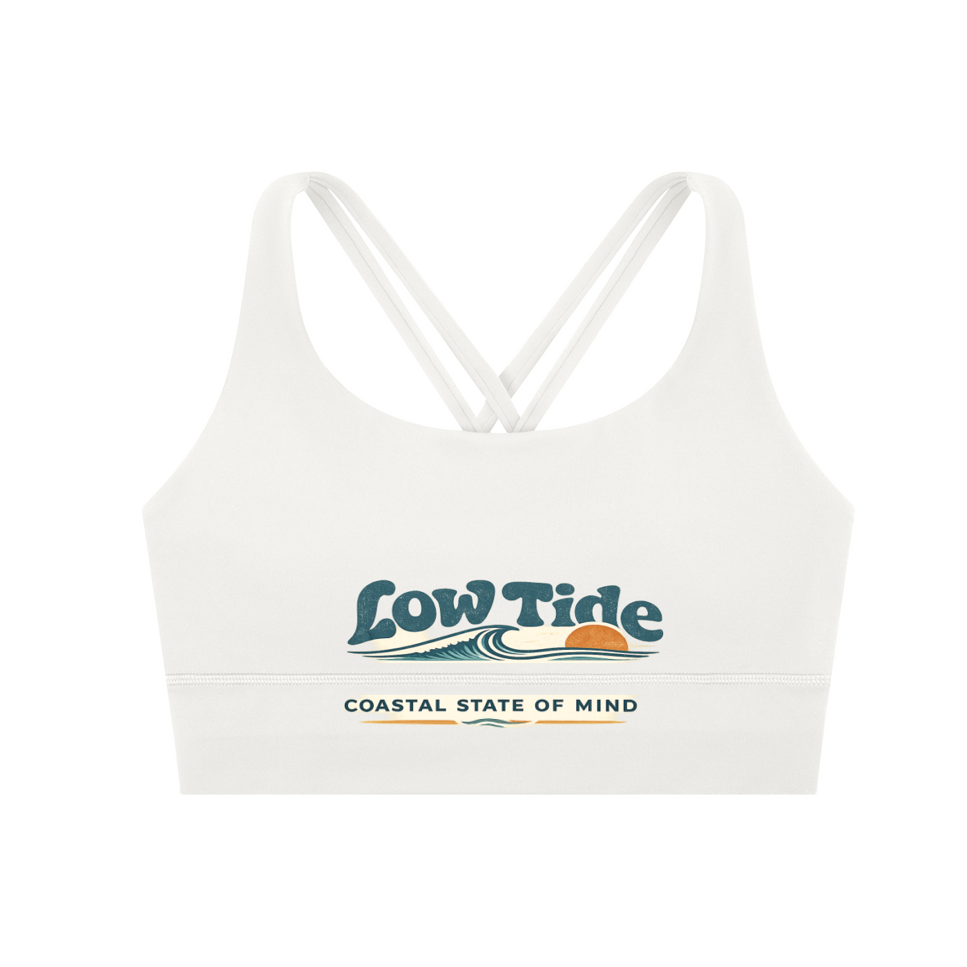 Strappy Criss-Cross Sports Bra