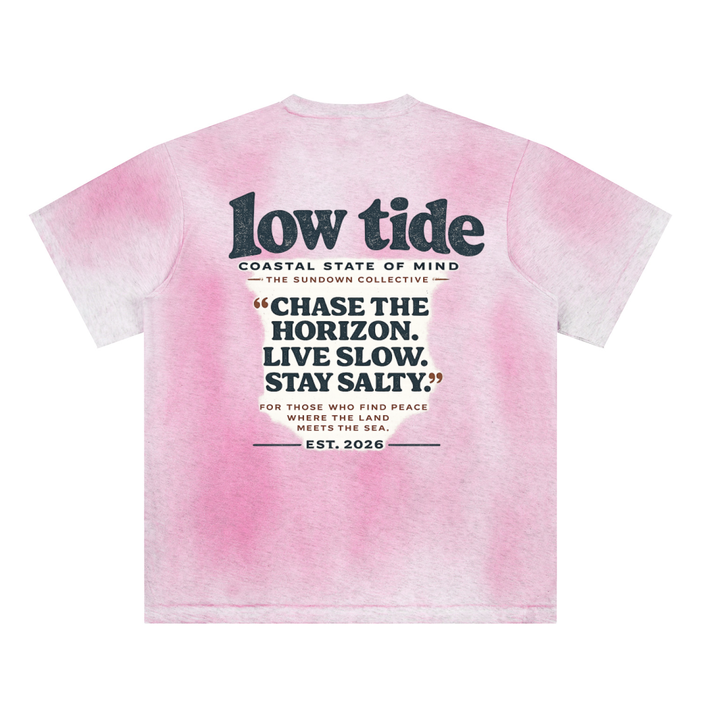 Sun Fade Hand-Painted T-Shirt