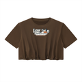Women’s Crop Bubble Hem T-Shirt