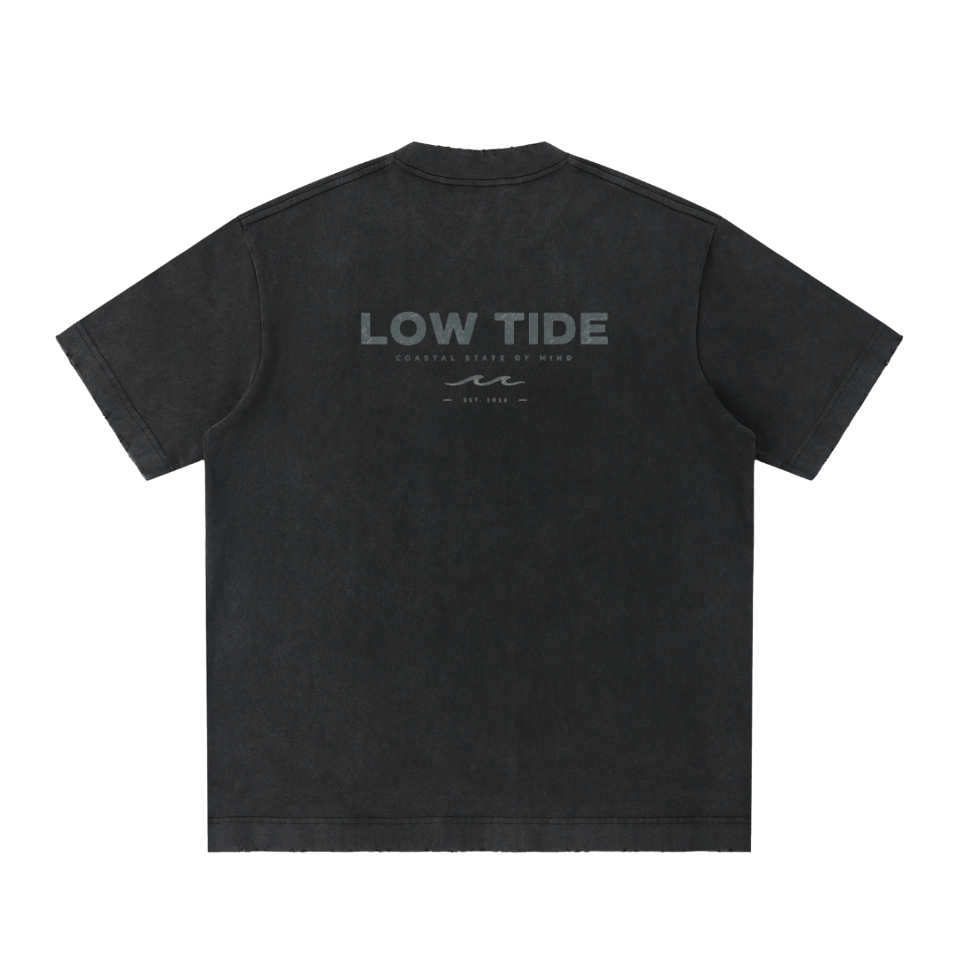 Heavyweight Vintage Washed Frayed T-Shirt