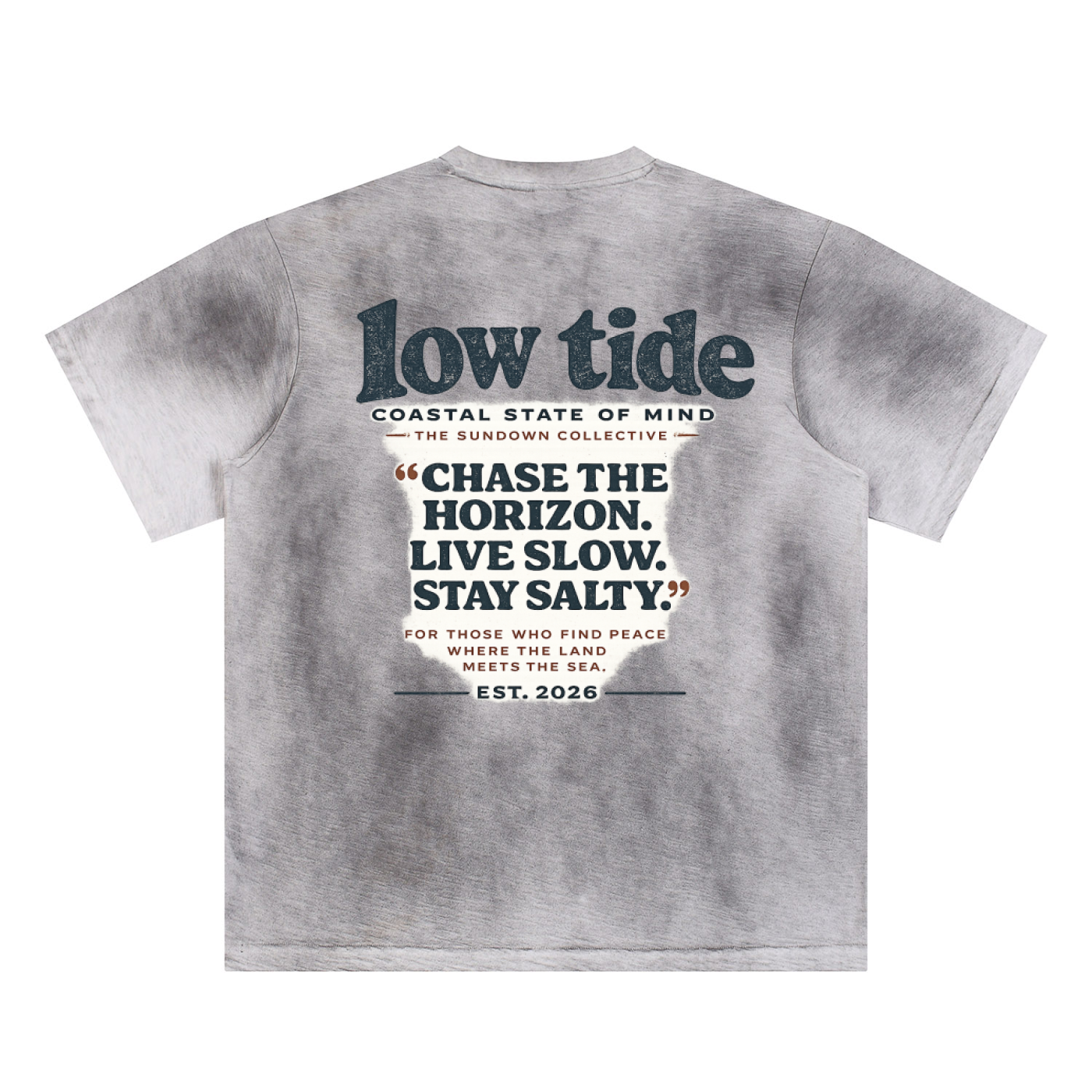 Sun Fade Hand-Painted T-Shirt