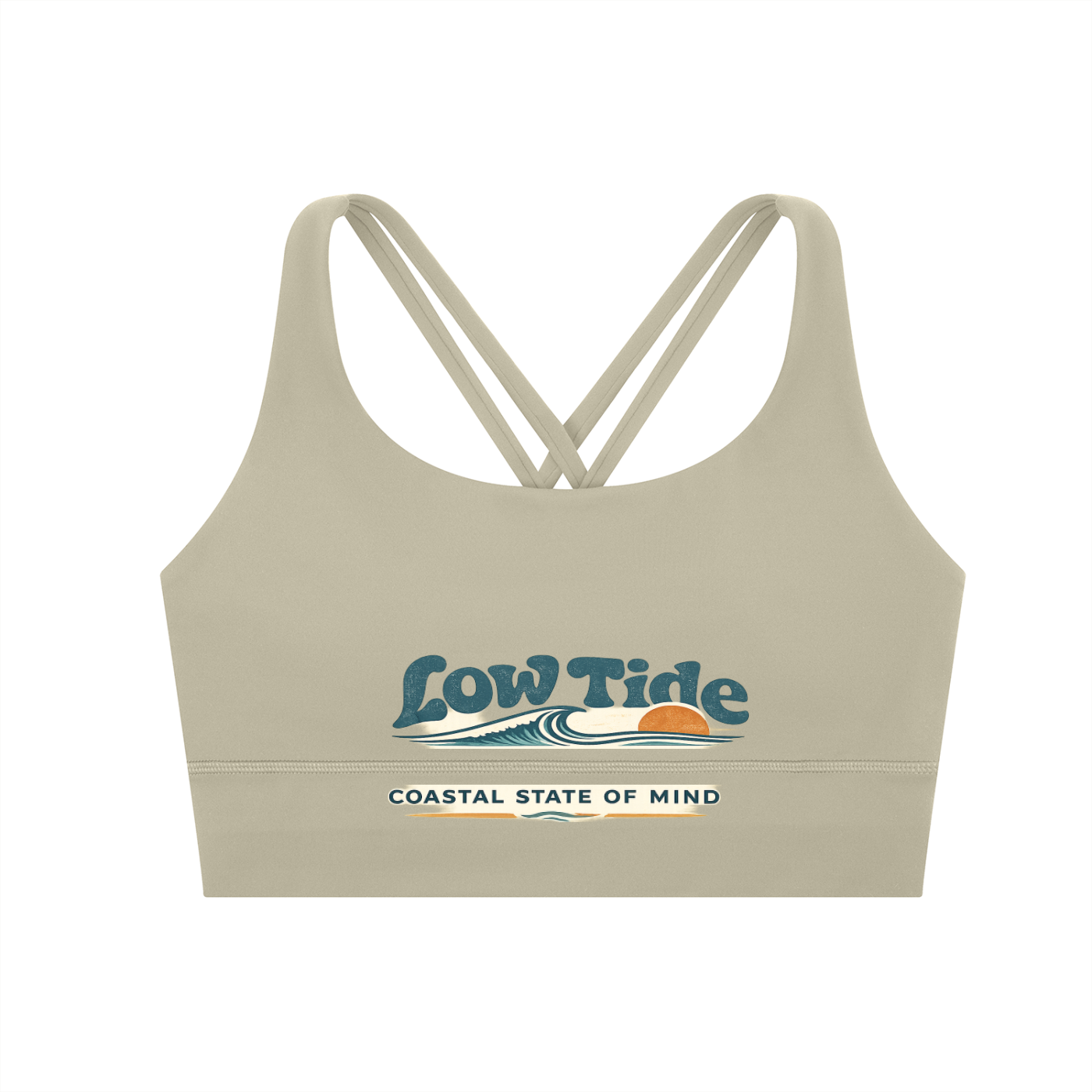 Strappy Criss-Cross Sports Bra