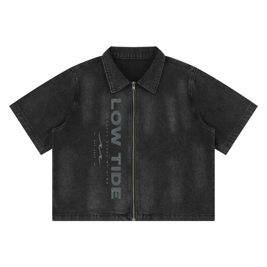 Saltwater Vintage Zip Shirt