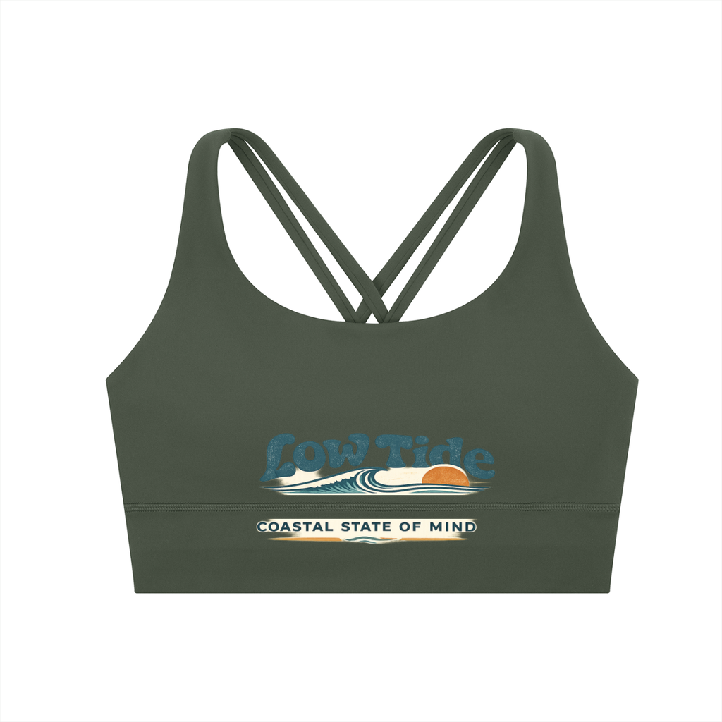 Strappy Criss-Cross Sports Bra