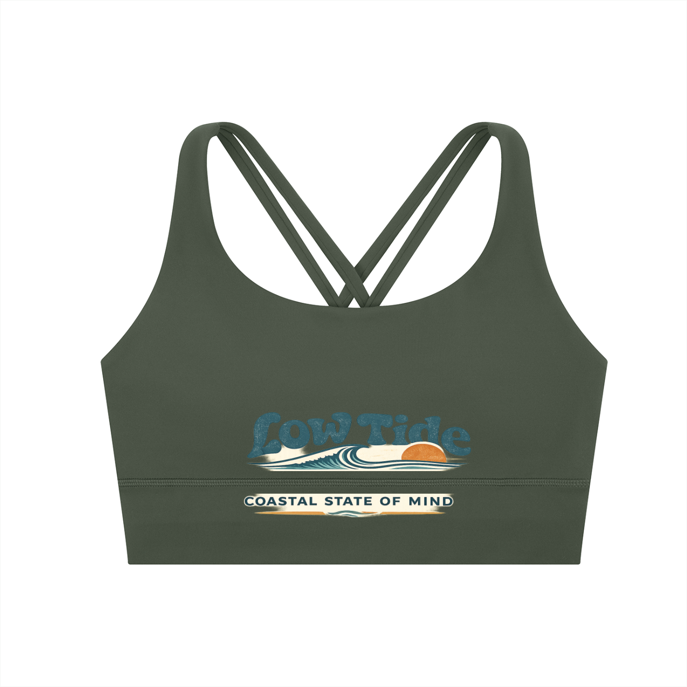 Strappy Criss-Cross Sports Bra