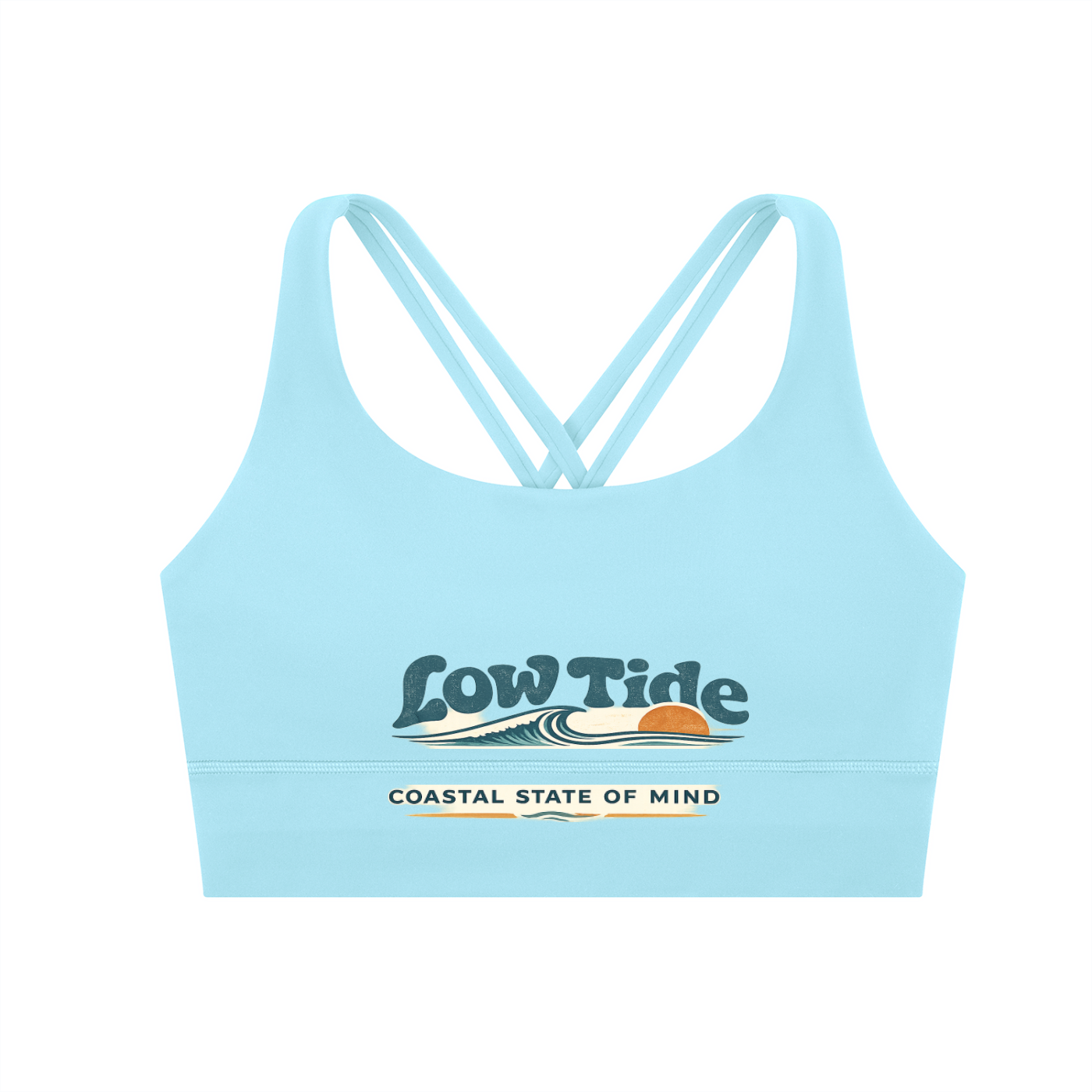 Strappy Criss-Cross Sports Bra