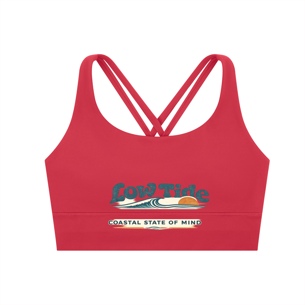 Strappy Criss-Cross Sports Bra