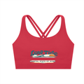 Strappy Criss-Cross Sports Bra