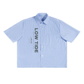 Oversized Vertical Stripe Boxy Shirt