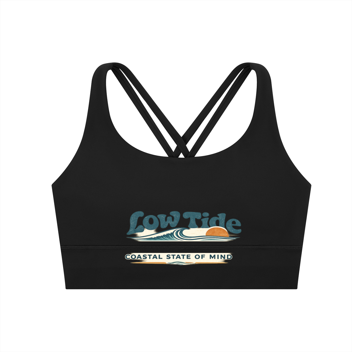 Strappy Criss-Cross Sports Bra