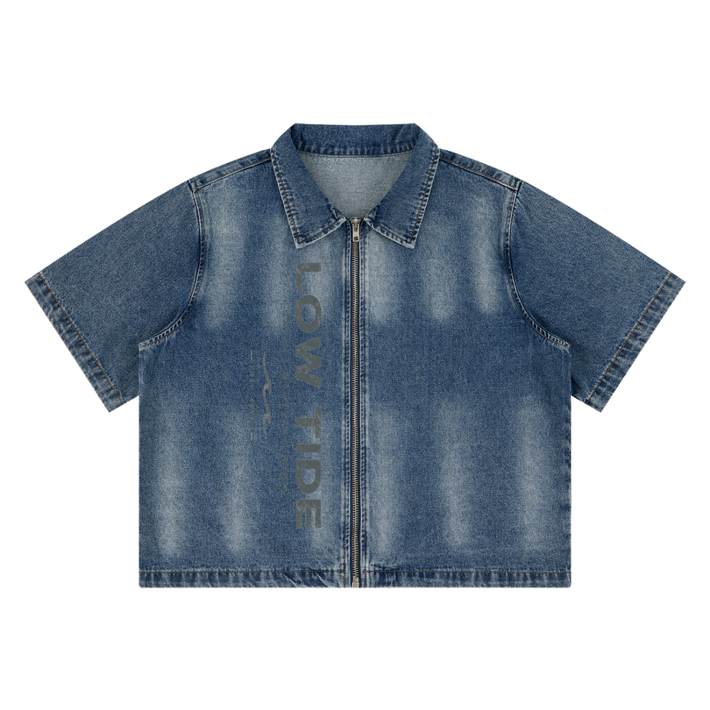 Saltwater Vintage Zip Shirt