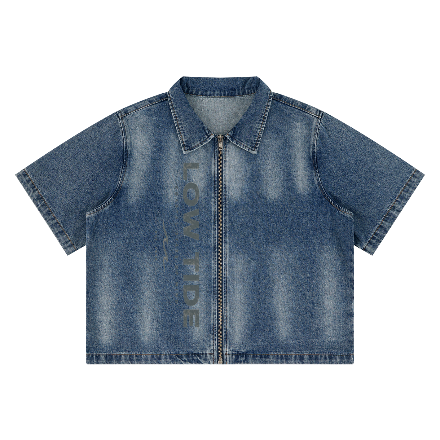 Saltwater Vintage Zip Shirt