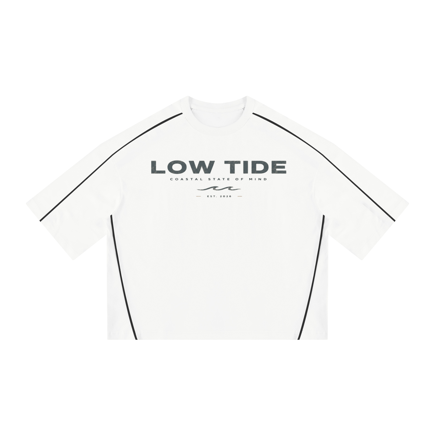 R-Ride the wave Boxy Tee